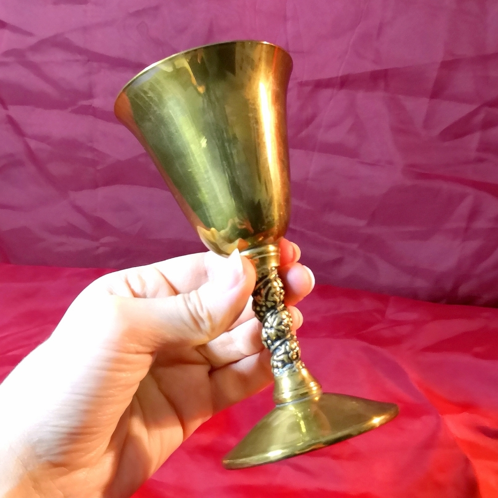 Silverplate Goblet Wine Cup Chalice FB Rogers made in Spain